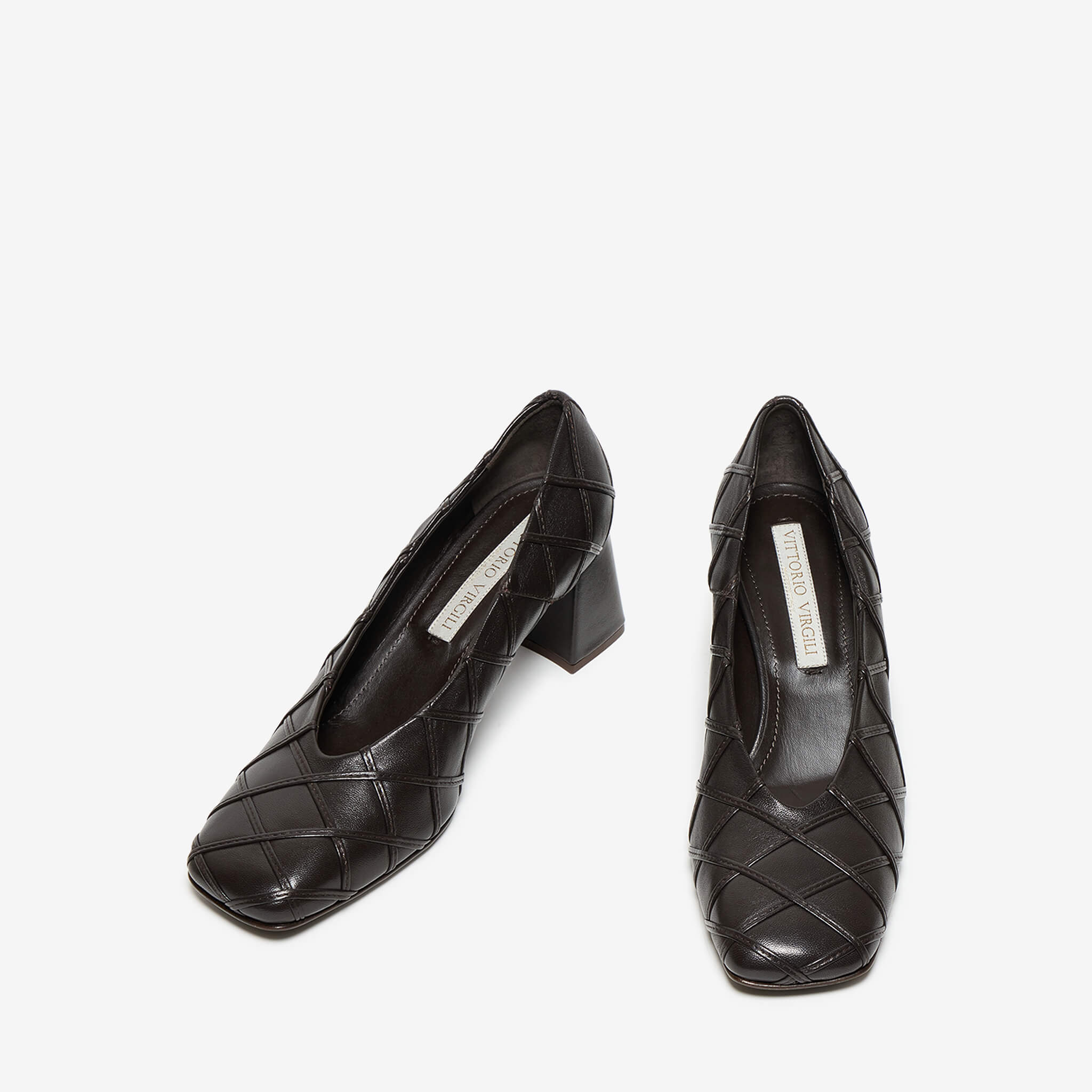 Fannia | Women's tassel leather décolleté