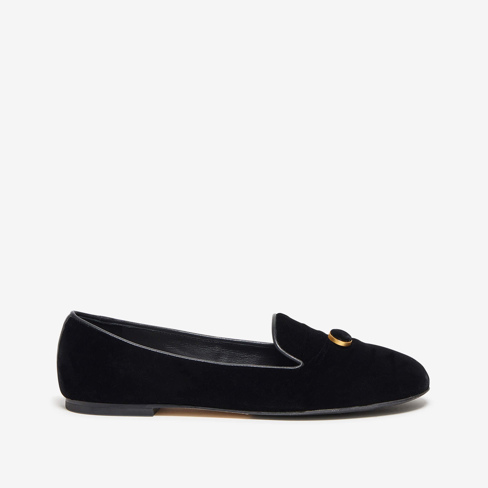 Larinia | Women's velvet - fabric slipper