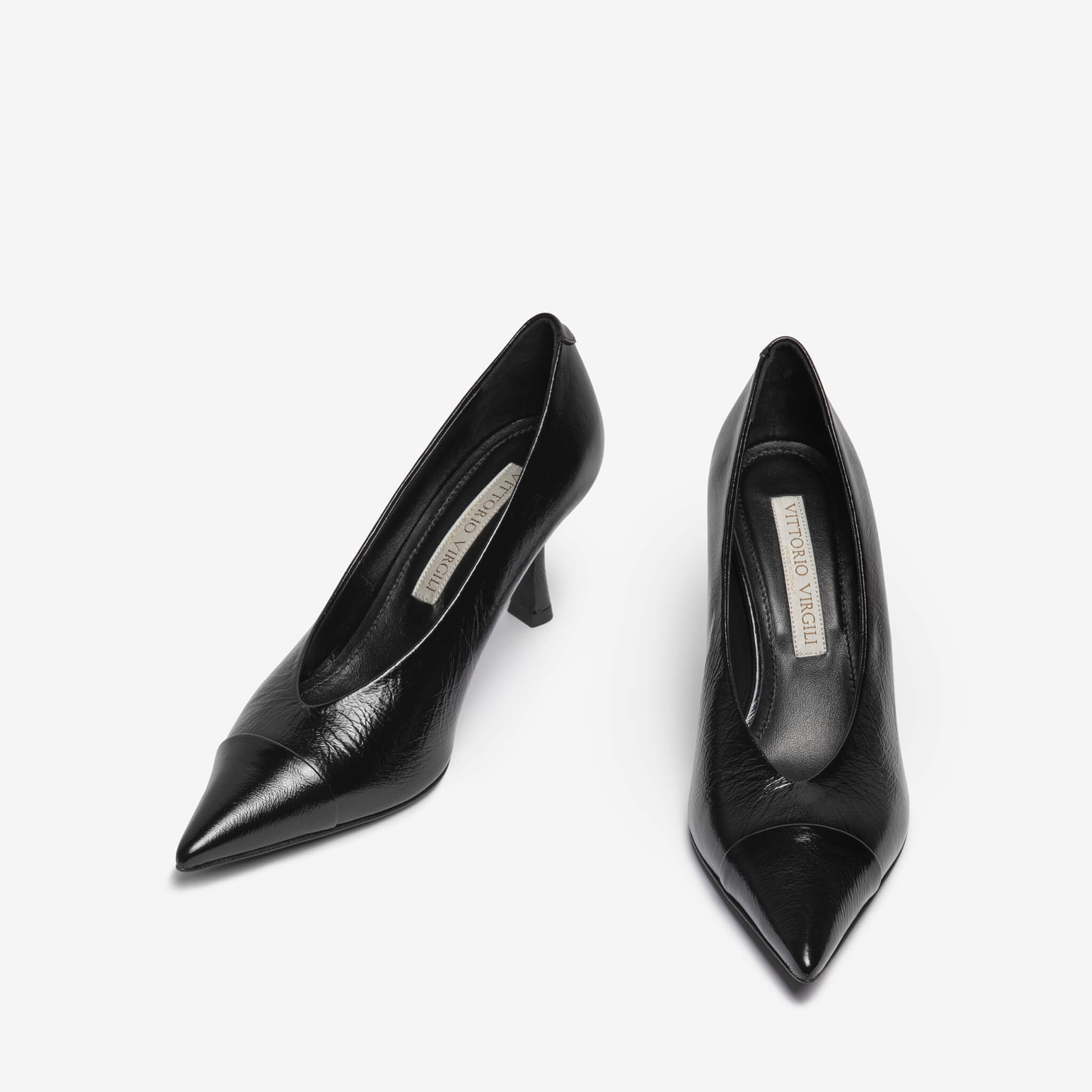 Pontia | Women's patent leather décolleté