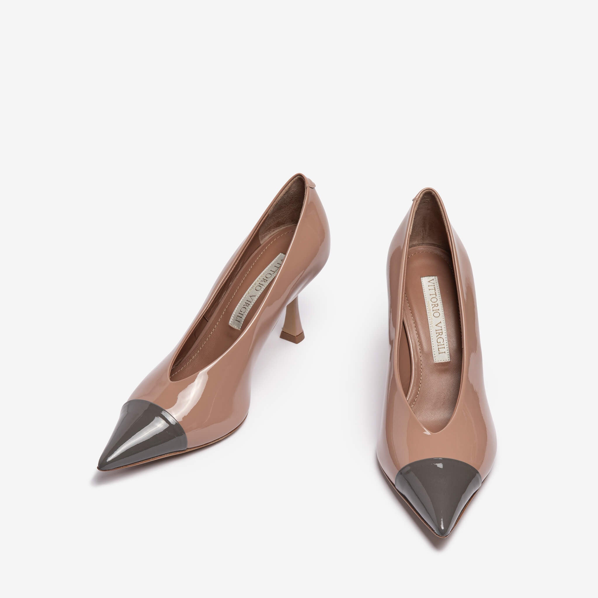 Pontia | Women's patent leather décolleté